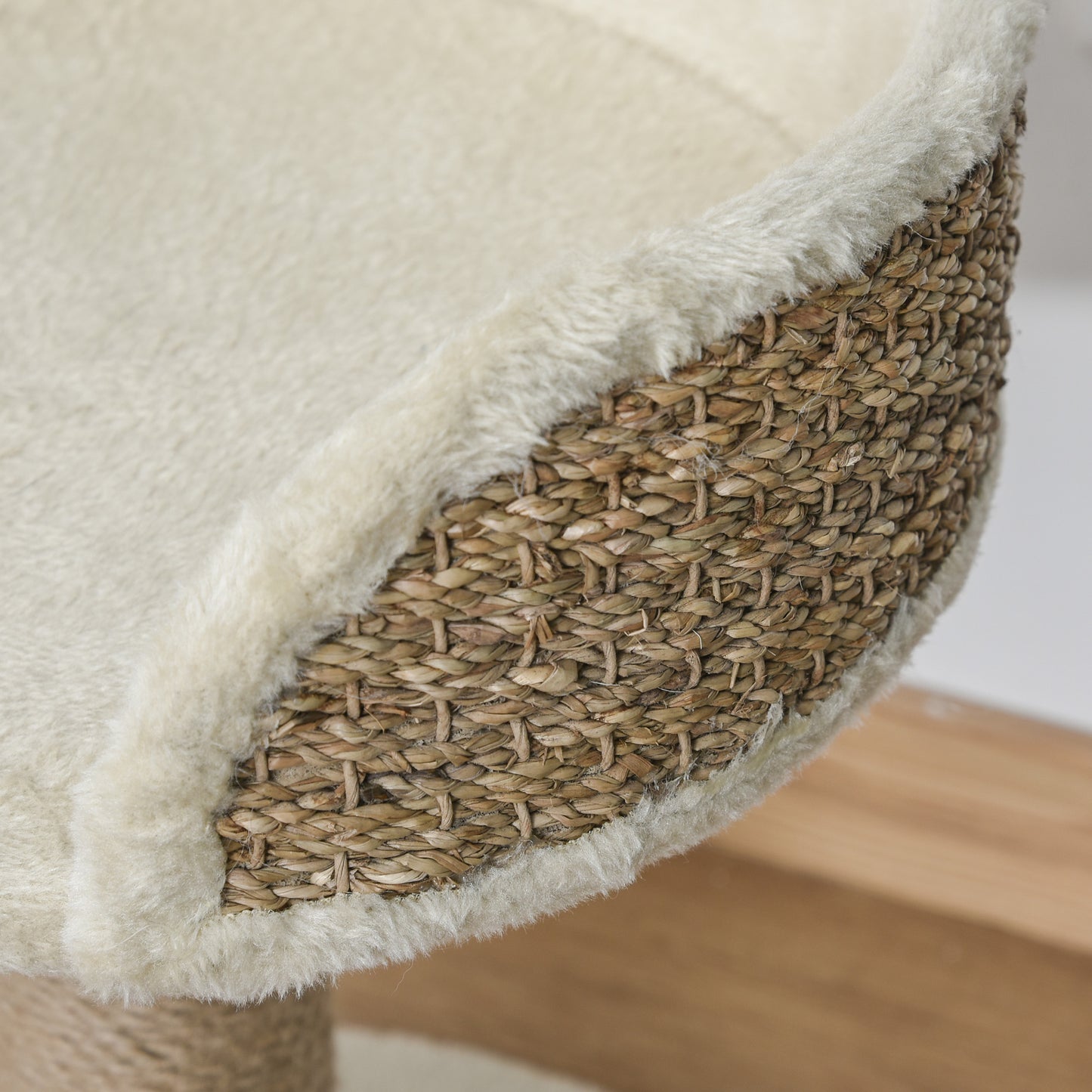 Cat Tree Tower Basics With Bed Scratching Post Activity Aosom UK