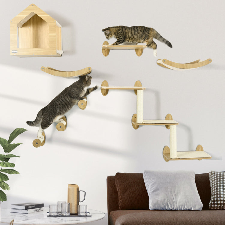 Wall Mounted Cat Shelves