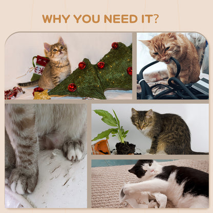 Cat Shelves Fit Up To 5Kg 4 Piece Set With Scratching Post Aosom UK