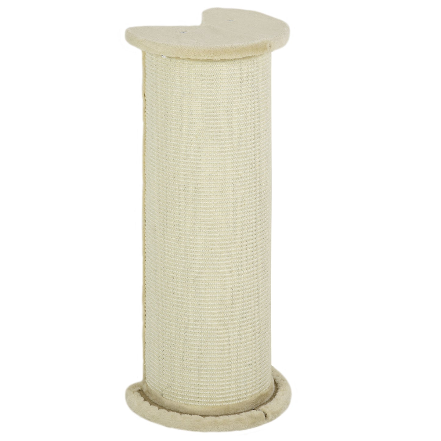 Cat Scratching Post 85Cm Tall With Sisal Rope Soft Plush