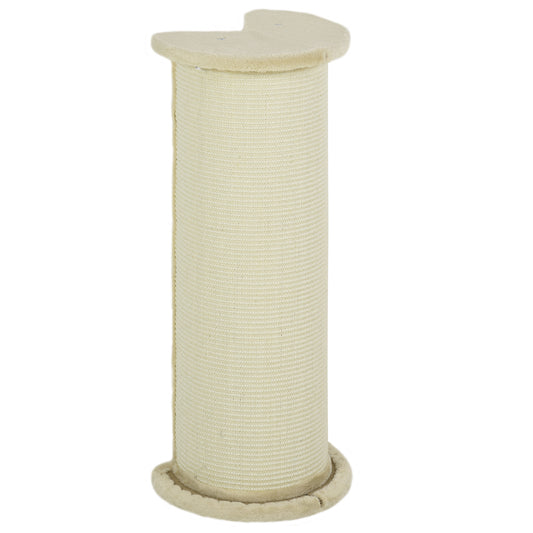 Cat Scratching Post 85Cm Tall With Sisal Rope Soft Plush