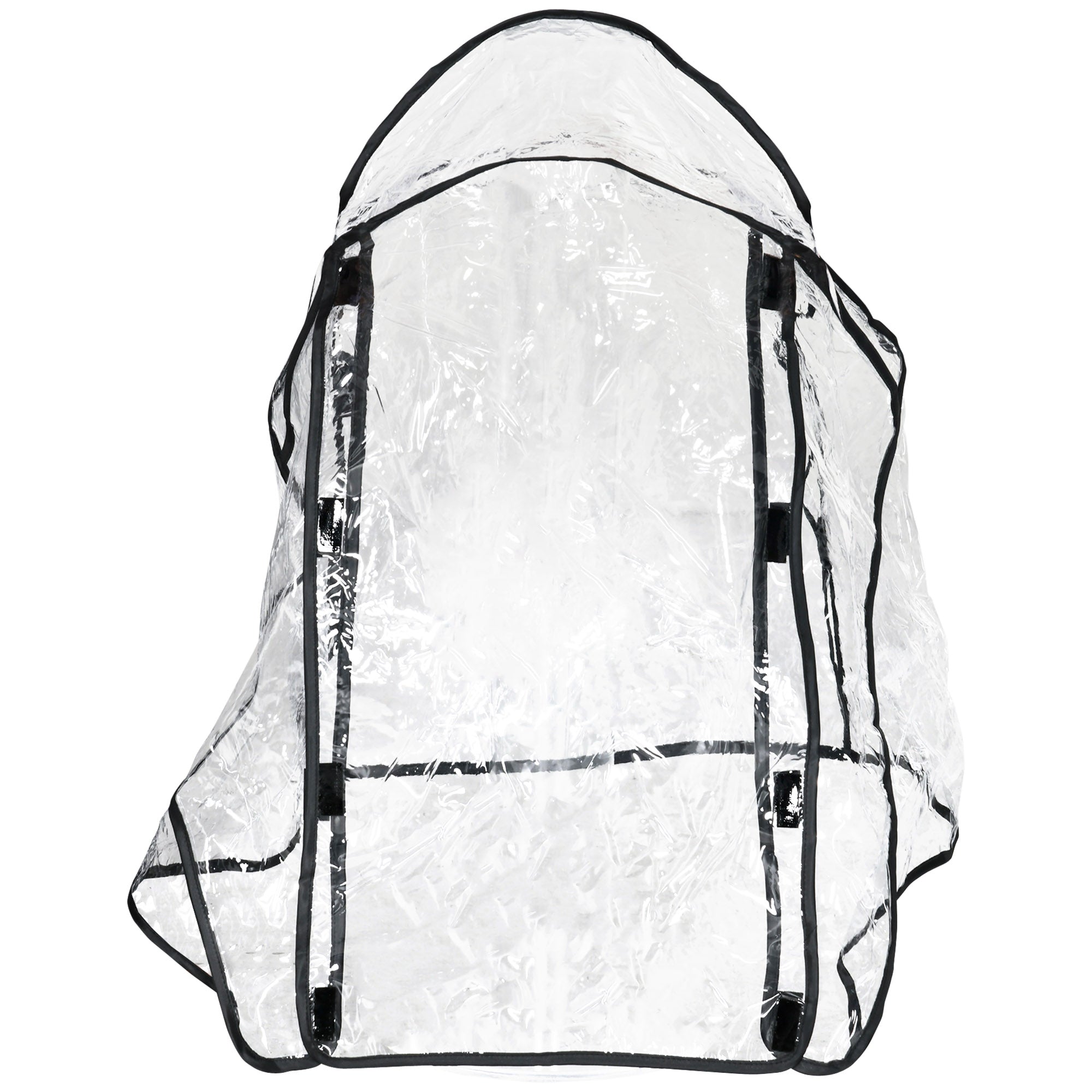Rain Cover for Dog Pram, Protective Cover for Pet Stroller Buggy Pushchair, for Small Miniature Dogs Cats, Front Rear Entry
