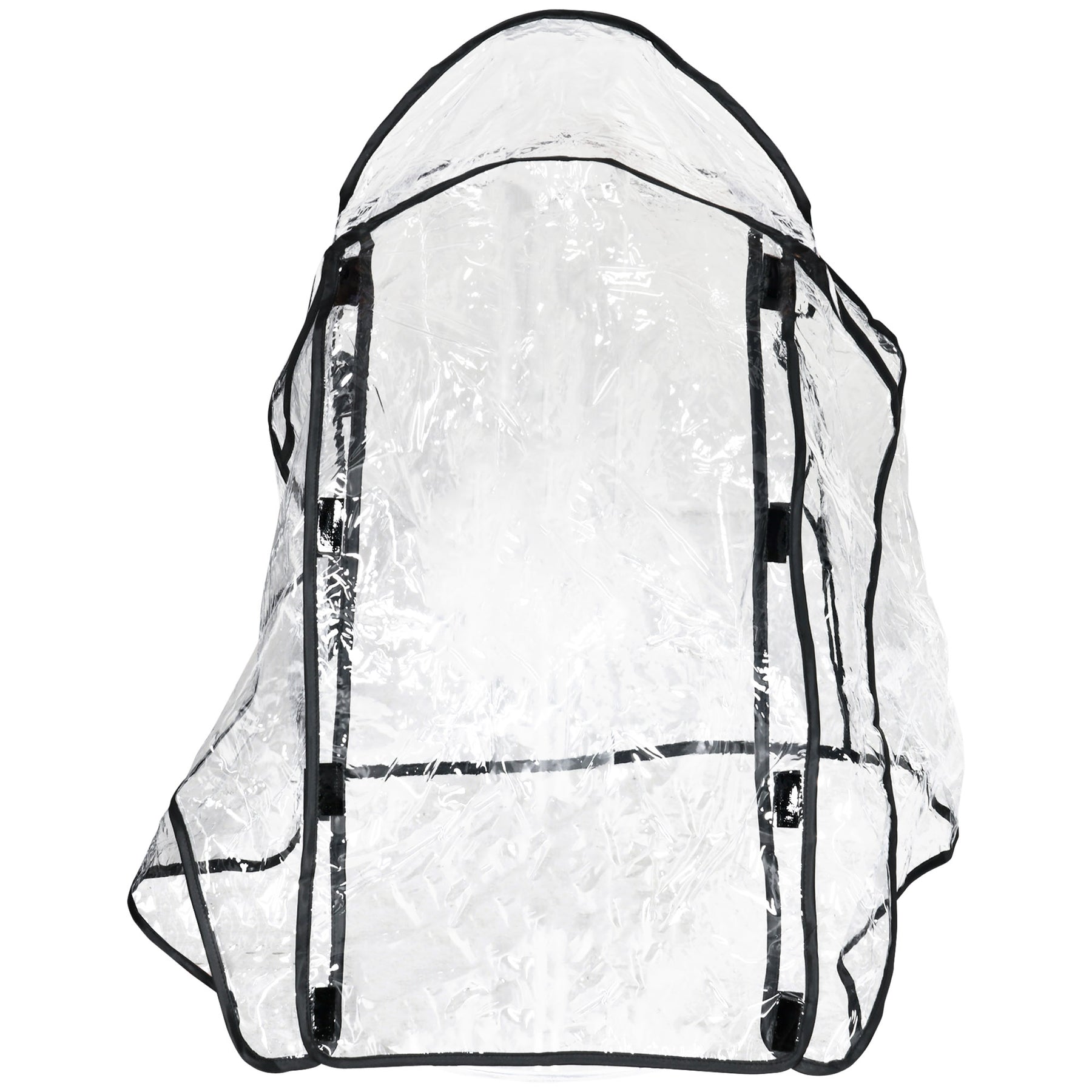 Rain Cover for Dog Pram, Protective Cover for Pet Stroller Buggy Pushchair, for Small Miniature Dogs Cats, Front Rear Entry