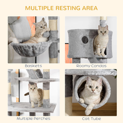 Floor To Ceiling Cat Tree For Indoor Cats Adjustable Height