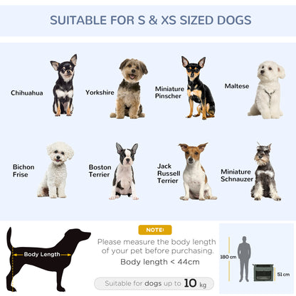 Portable Pet Carrier Spacious Travel Bag For Small Dogs Aosom UK
