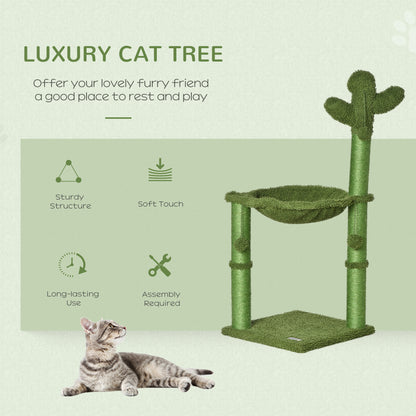Cat Tower Kitten Activity Center Cactus Shape