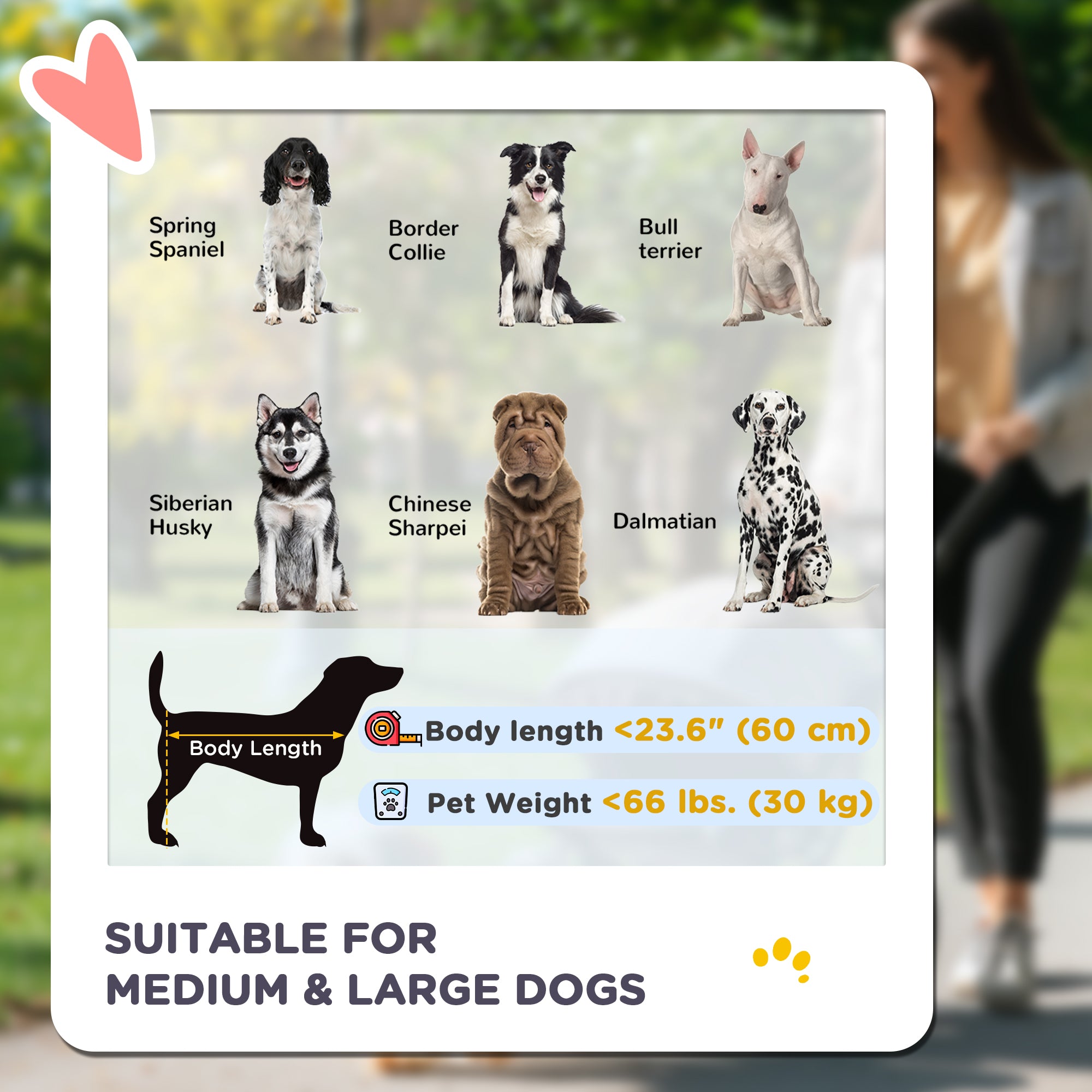 Pet Stroller with Universal Front Wheels, Shock Absorber, One Click Foldable Dog Cat Carriage with Brakes, Storage Bags, Red