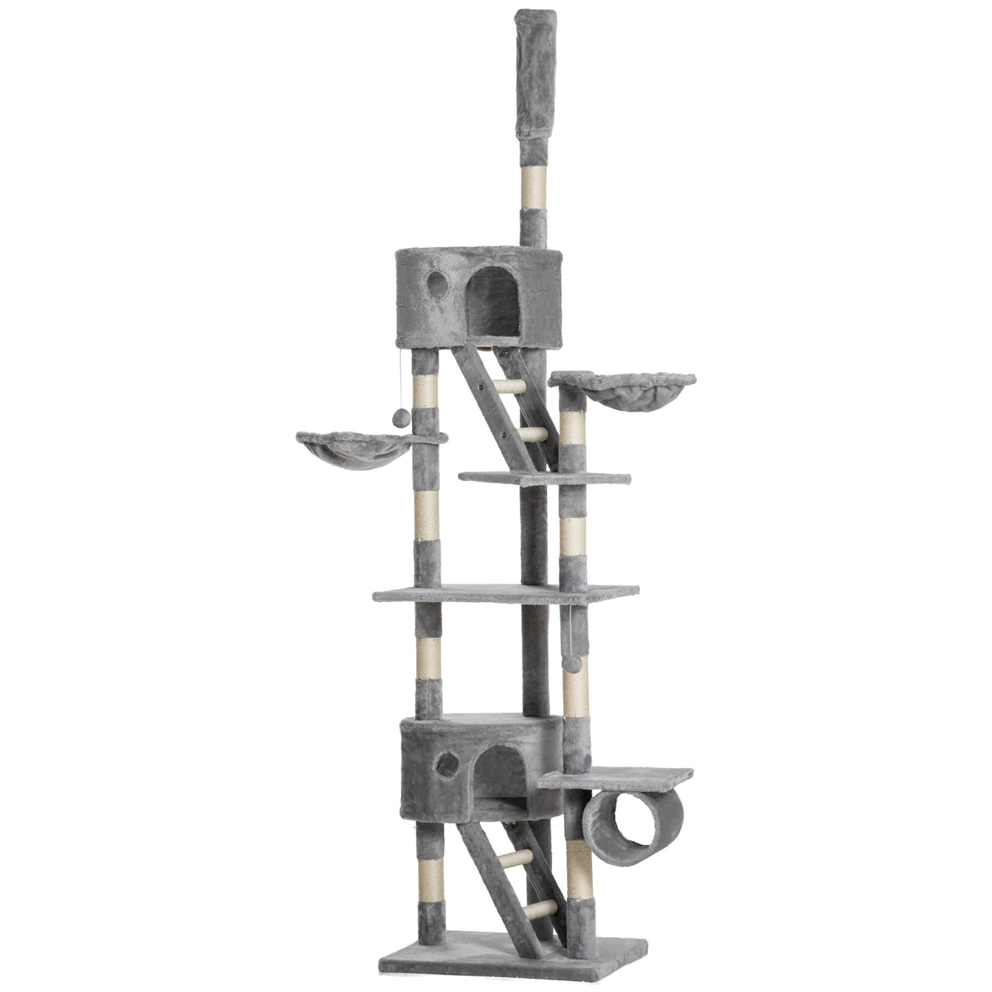 Floor To Ceiling Cat Tree For Indoor Cats Adjustable Height