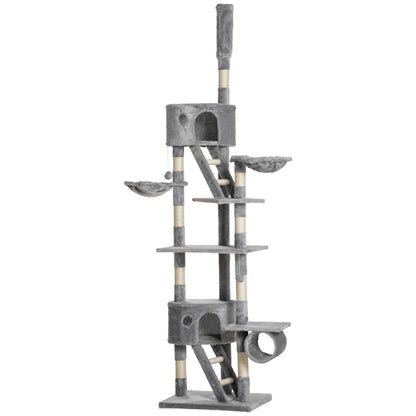 Floor To Ceiling Cat Tree For Indoor Cats Adjustable Height