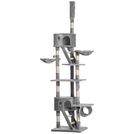 Floor To Ceiling Cat Tree For Indoor Cats Adjustable Height