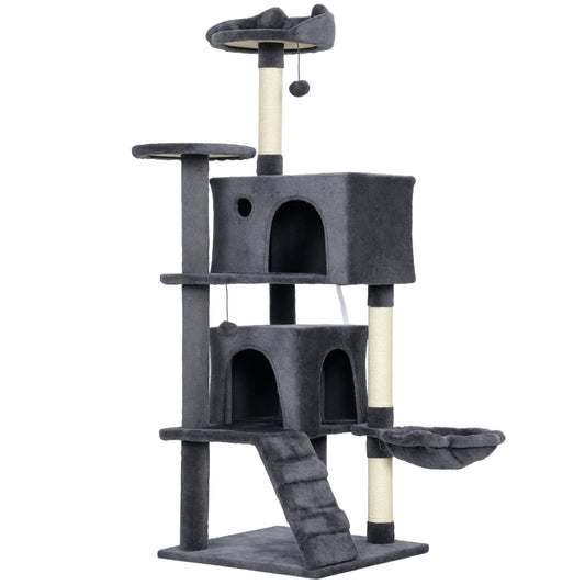 Large Cat Tree Tower With Sisal Scratching Posts Houses