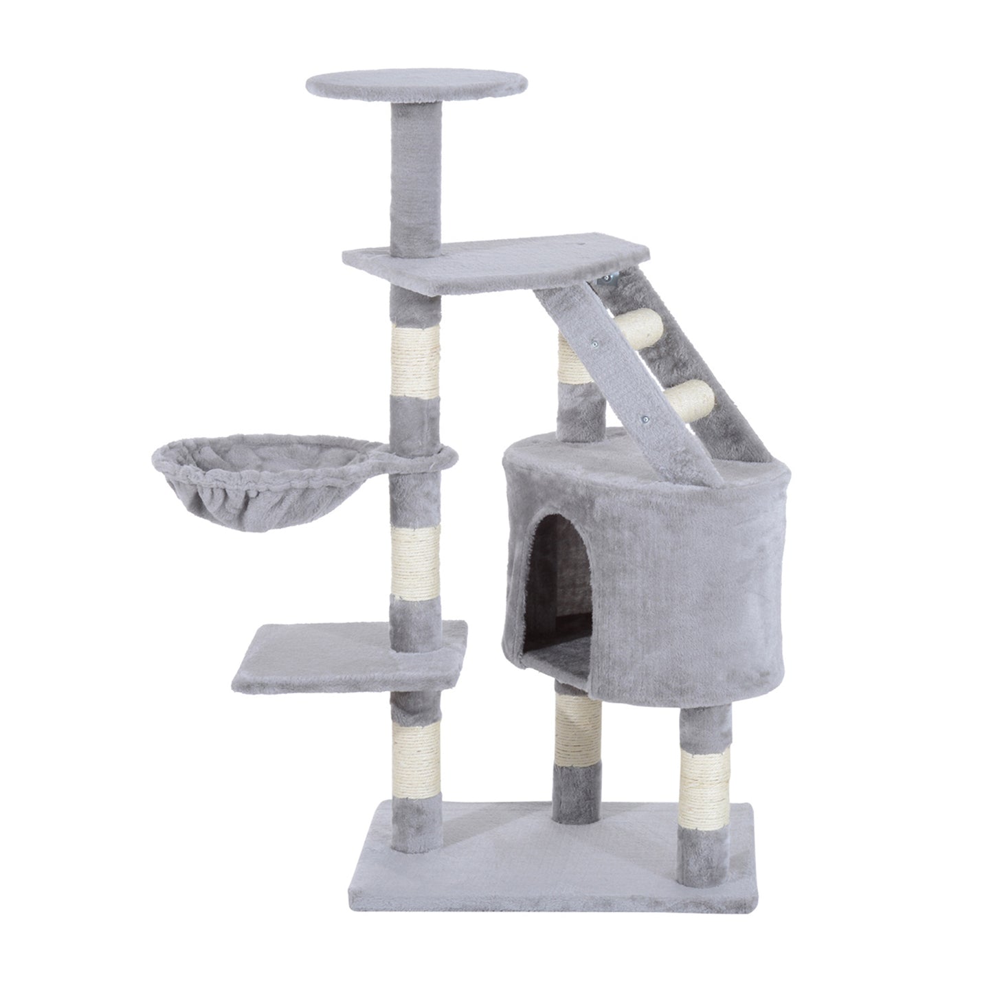 Cat Tree With Scratching Post Kitten Activity Centre Play