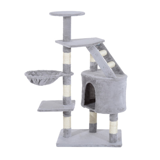 Cat Tree With Scratching Post Kitten Activity Centre Play
