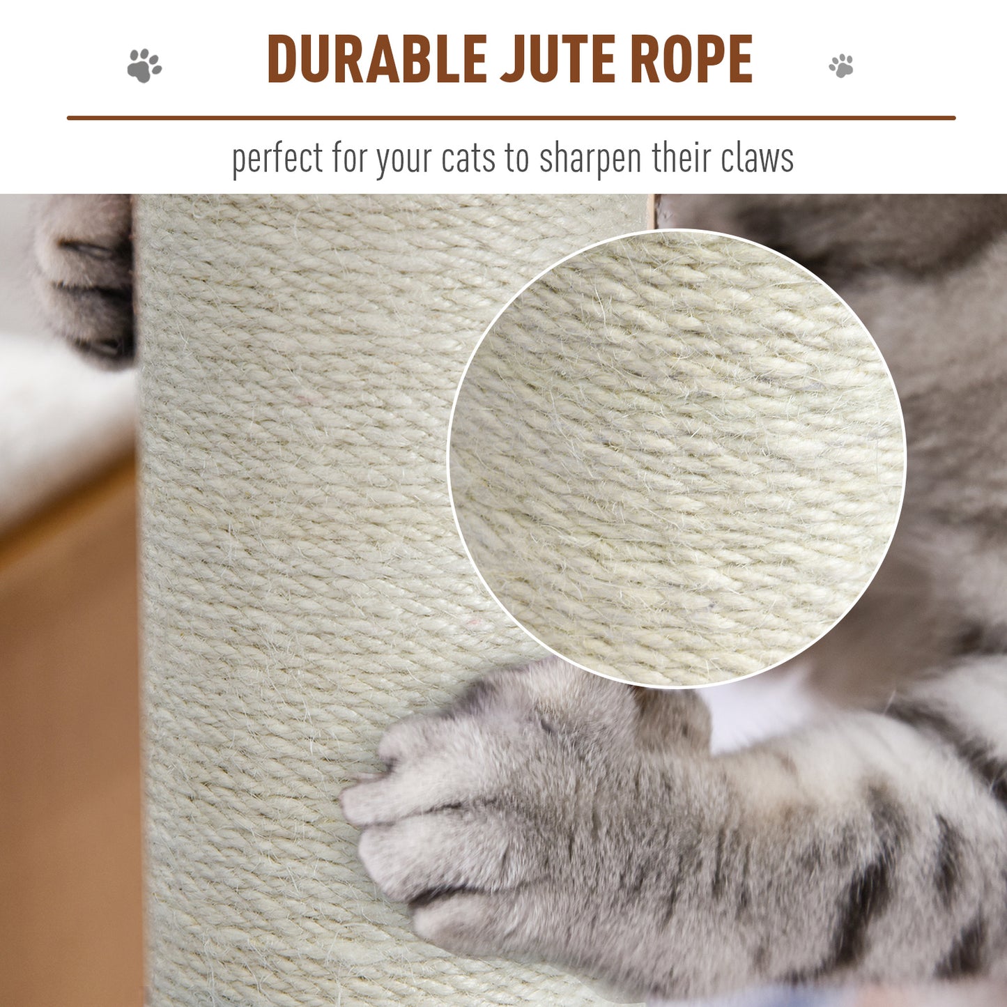 Multi Level Cat Tree Tower Activity Center Climbing Stand Aosom UK