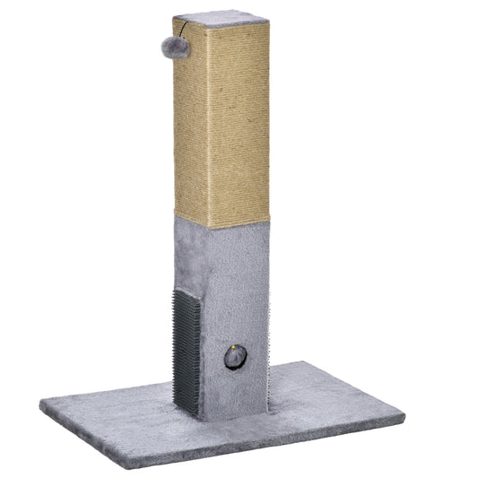 Cat Scratching Post 79Cm Tall With Jute Scratcher