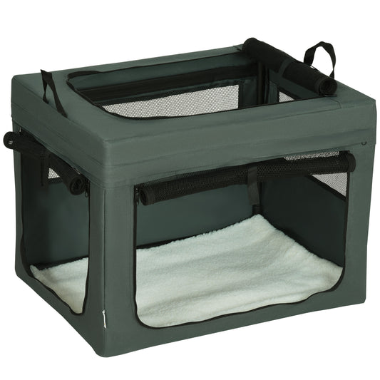 Portable Pet Carrier Spacious Travel Bag For Small Dogs Aosom UK Default Title