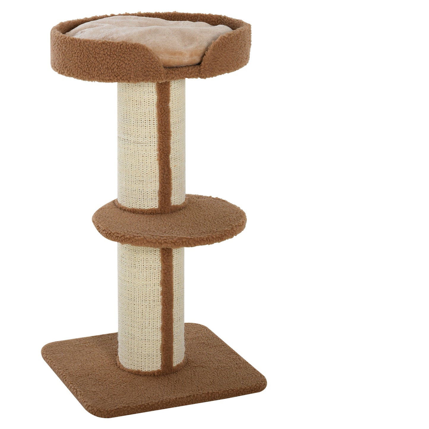 Cat Tree With Perches Sisal Scratching Posts Lamb Cashmere