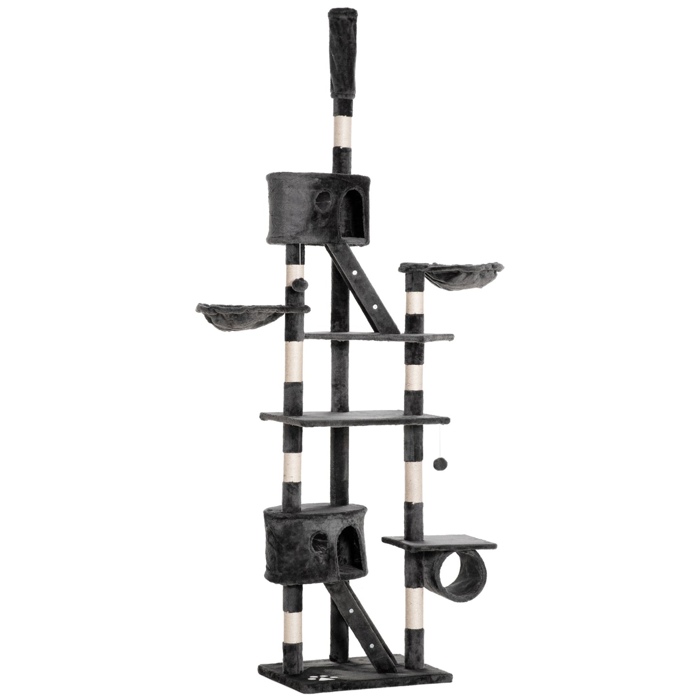 Cat Tower Floor To Ceiling Indoor Tree Adjustable Post