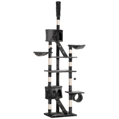 Cat Tower Floor To Ceiling Indoor Tree Adjustable Post