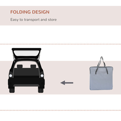 Portable Pet Carrier Cat And Dog Travel Bag With Mesh Aosom UK