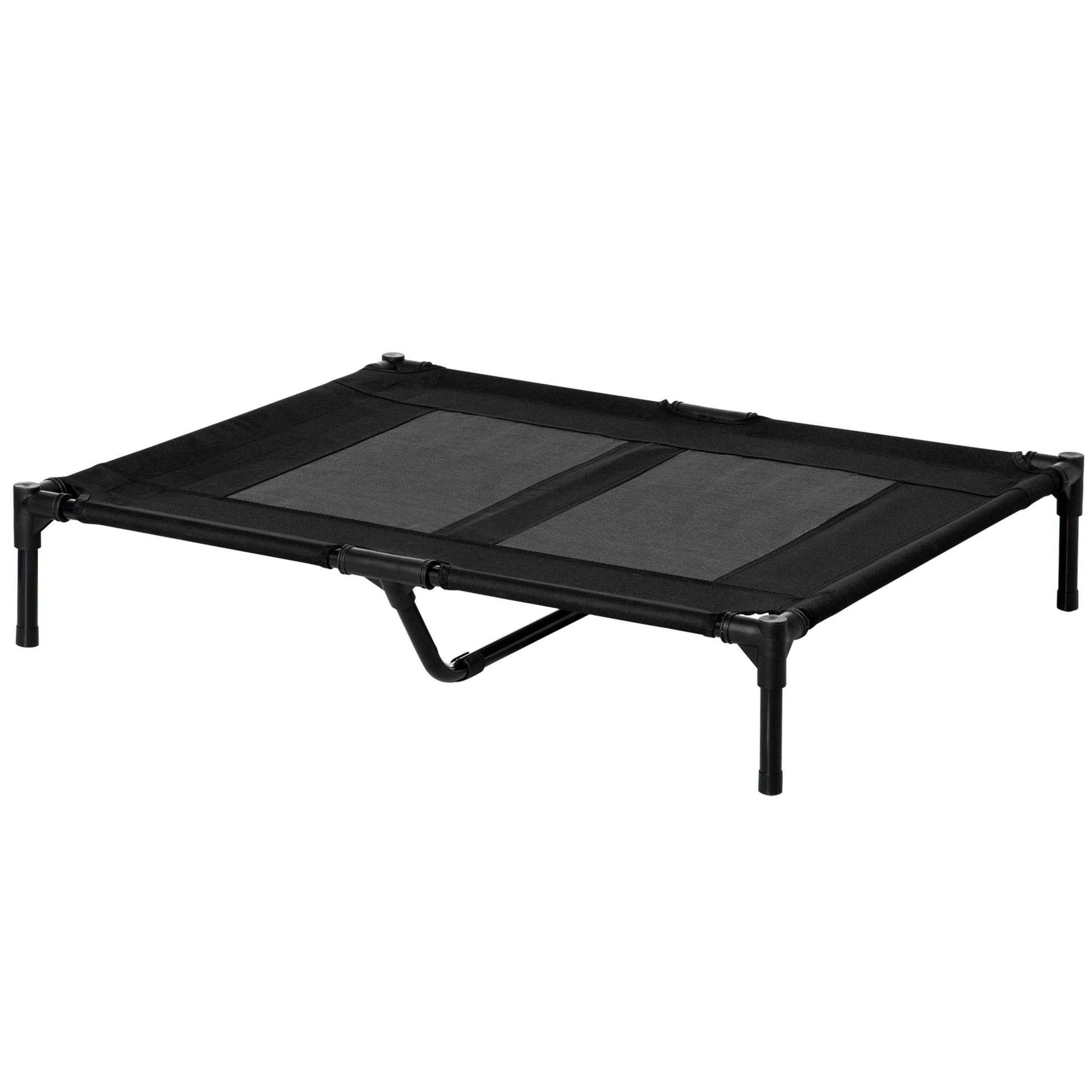 Large Elevated Dog Bed Cat Lifted Cooling Portable Camping Aosom UK Default Title