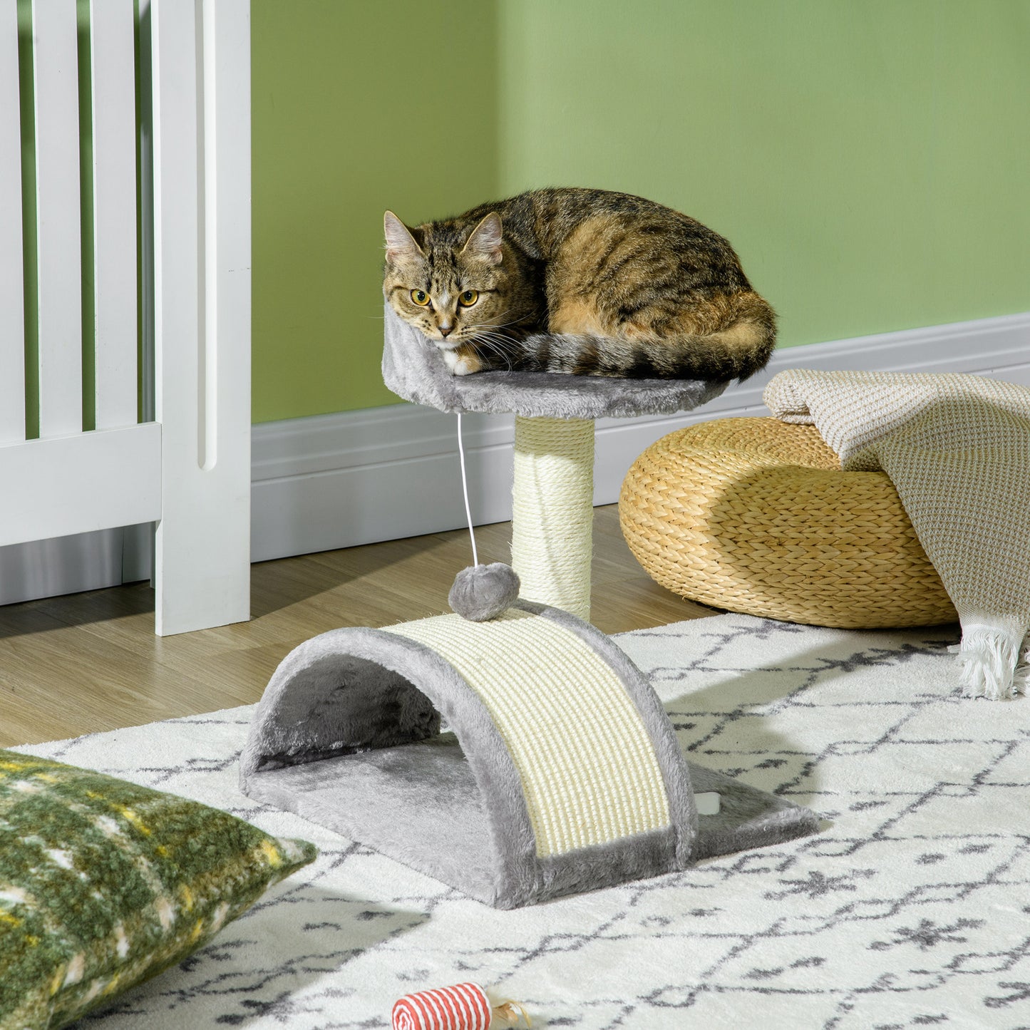 Cat Scratching Post Tree Kitten Activity Centre Climber
