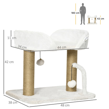 Kitten Climber Indoor Cat Tree With Sisal Scratcher Cosy