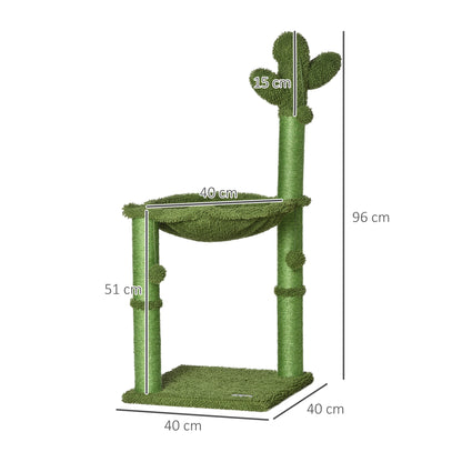 Cat Tower Kitten Activity Center Cactus Shape