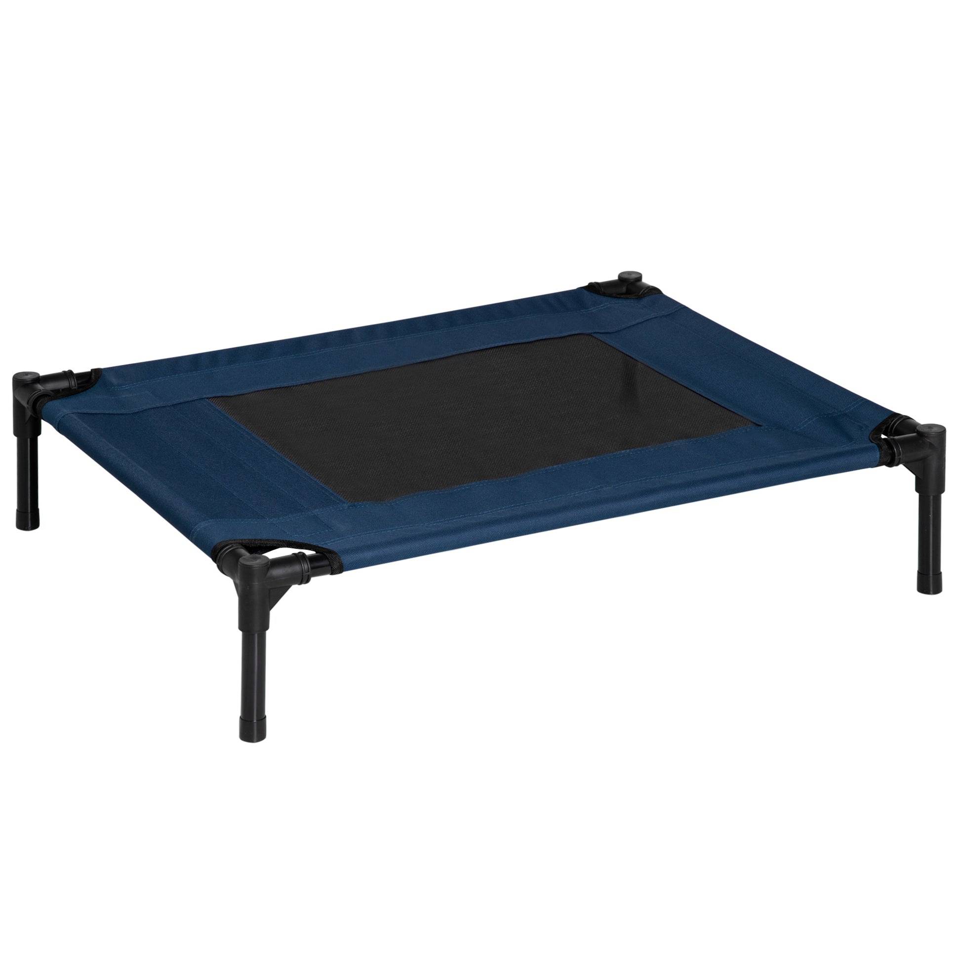 Elevated Pet Bed Medium Size Portable Raised Cot For Dogs Aosom UK Default Title