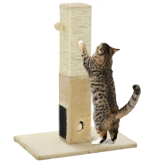 Interactive Cat Scratching Post Jute Material With Carpet