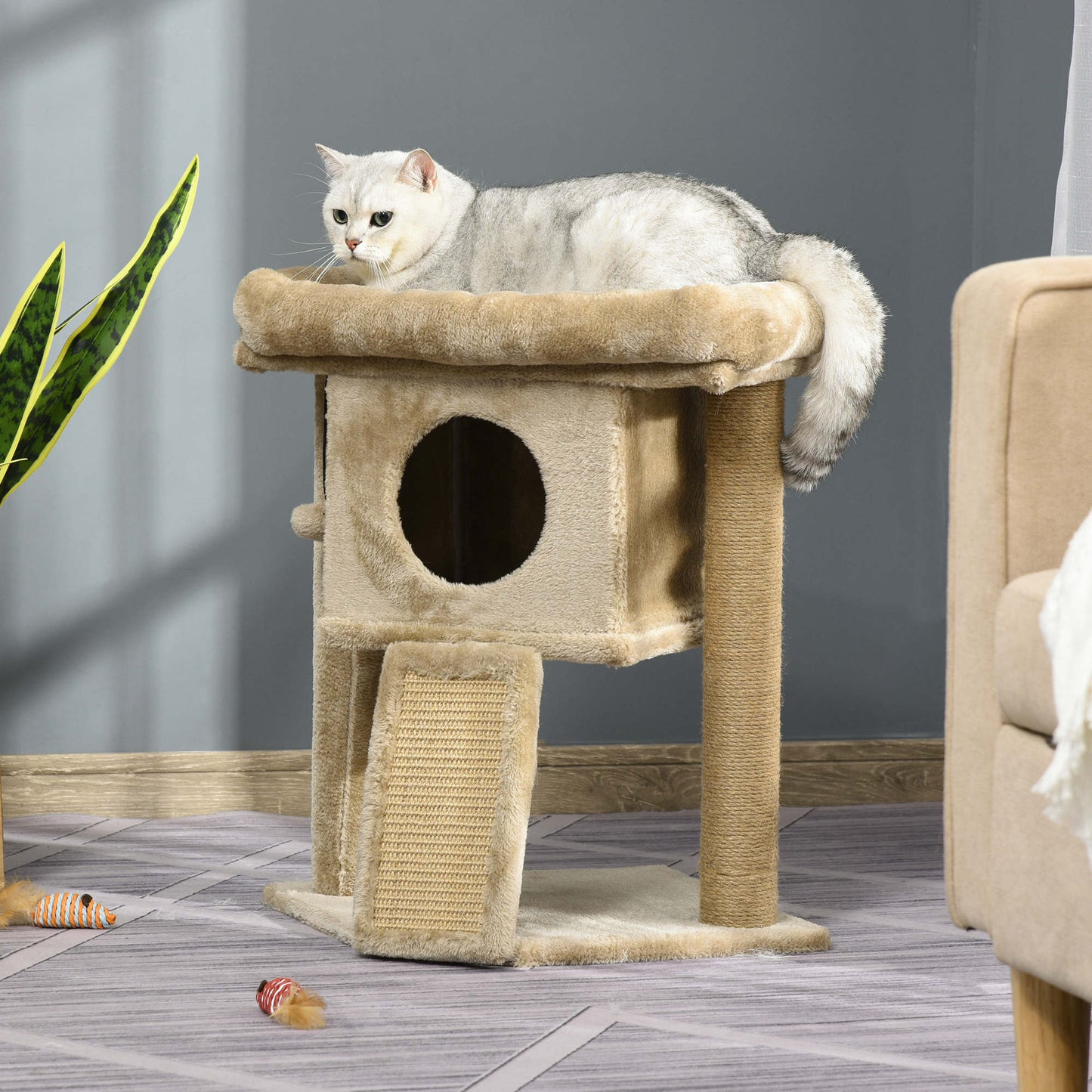 Cat Tree Tower Kitten Climbing Activity Centre